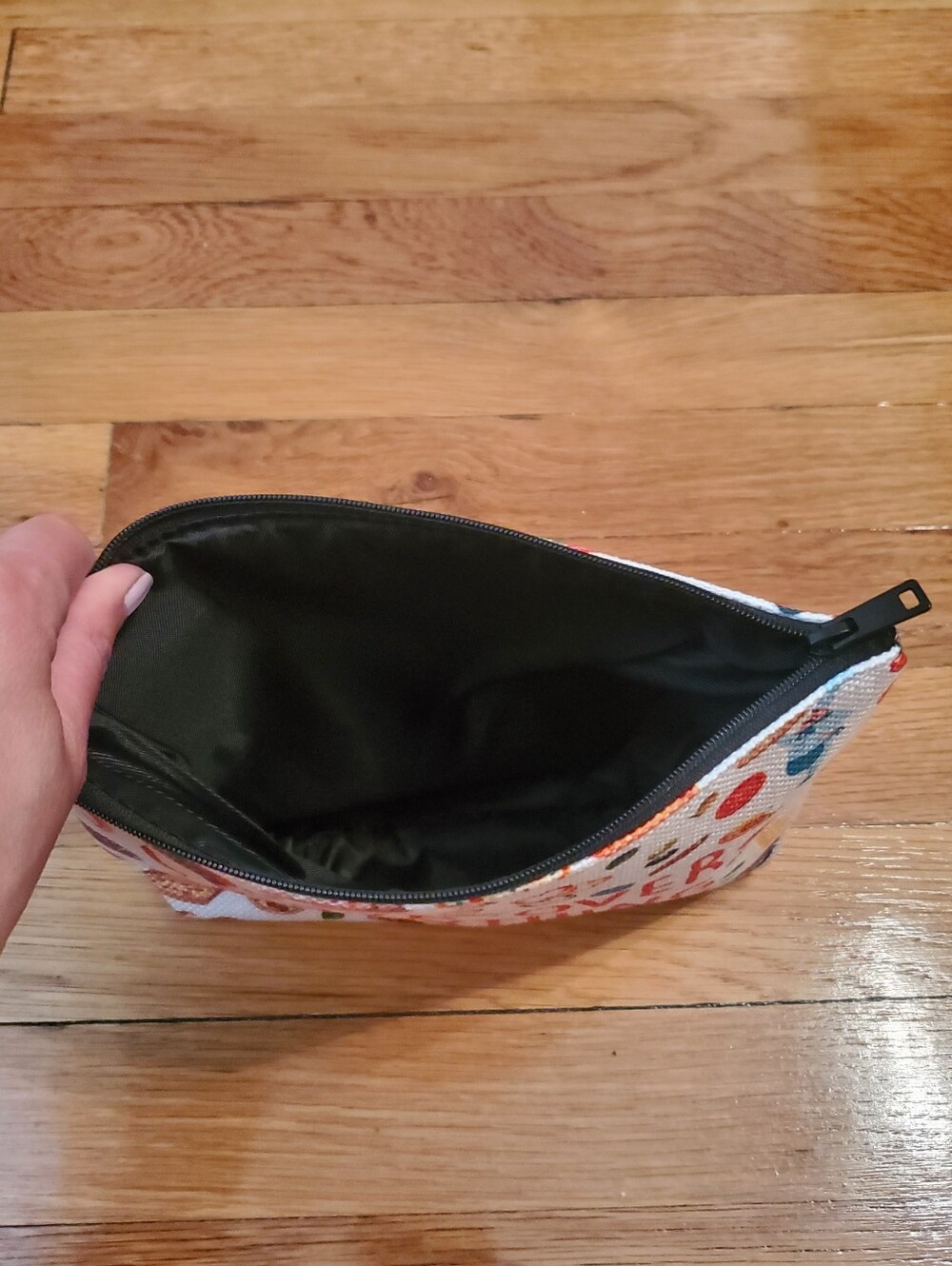 "Pizza Over Everything" Zipper Pouch Bag - Picture 4 of 4